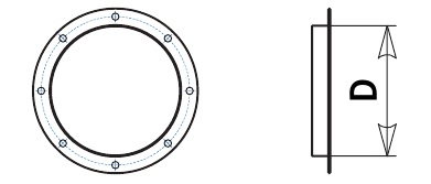 Фланцевое соединение для вентиляции